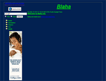 Tablet Screenshot of blaha.net